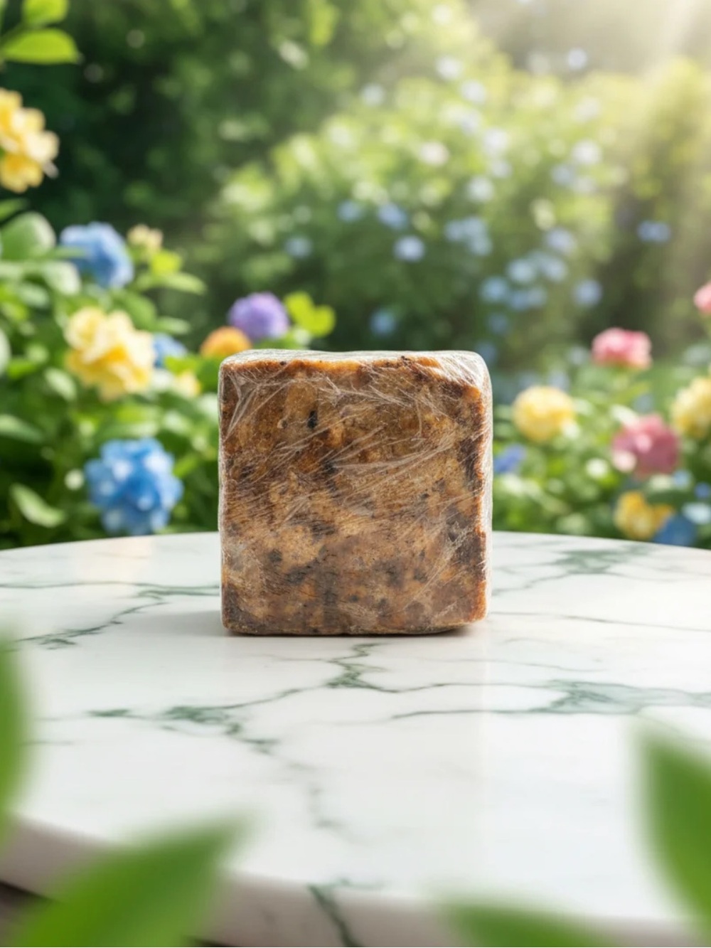 Handmade Black Soap 1 pound Large Bar Shampoo All Purpose Cleaner